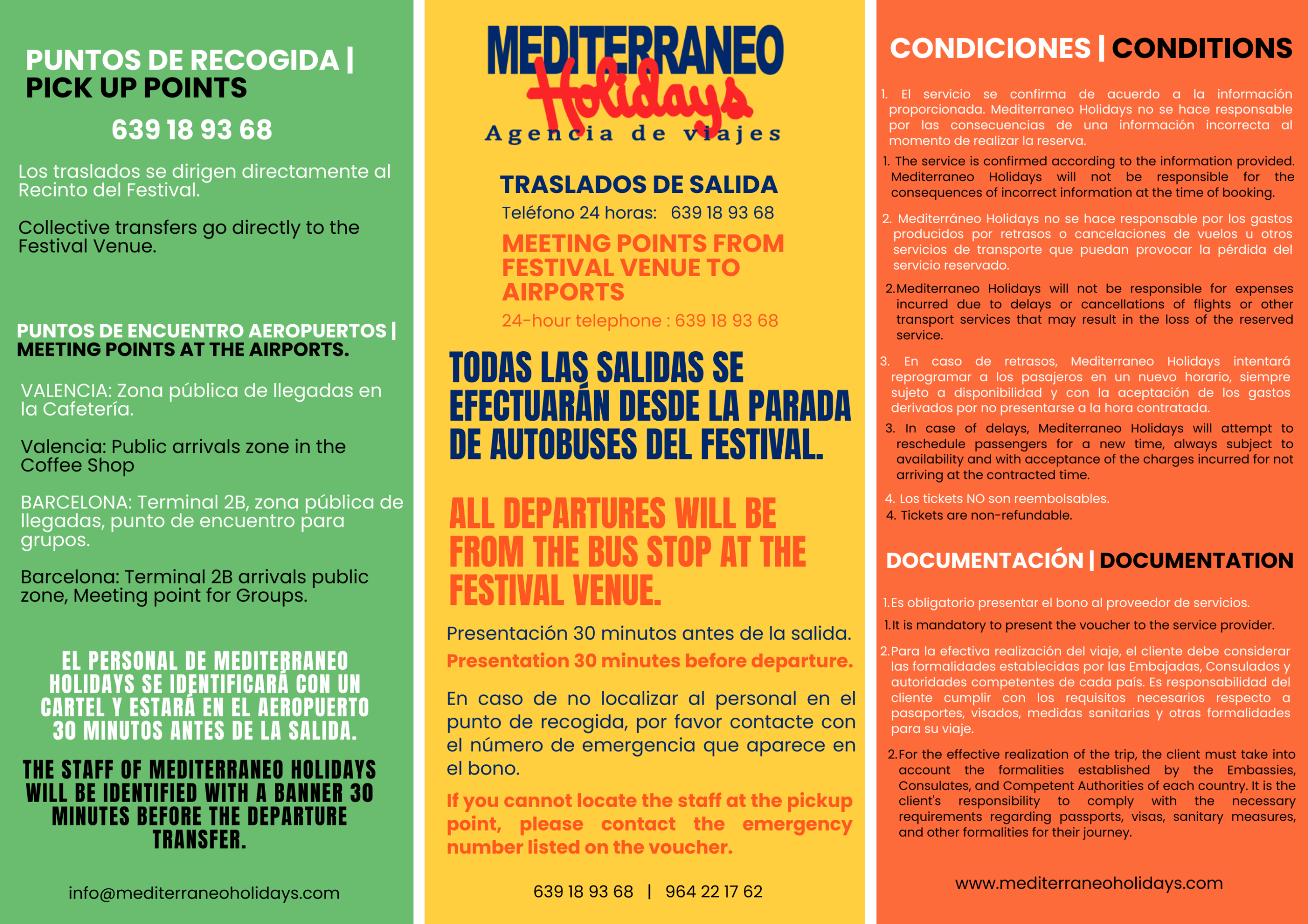 Condiciones 2026 rototom